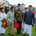 Foto/Ist. Sholat: Wakil Bupati Badung Bagus Alit Sucipta menghadiri pelaksanaan Sholat Ied Hari Raya Idul Fitri 1446 Hijriah di Lapangan Puspem Badung