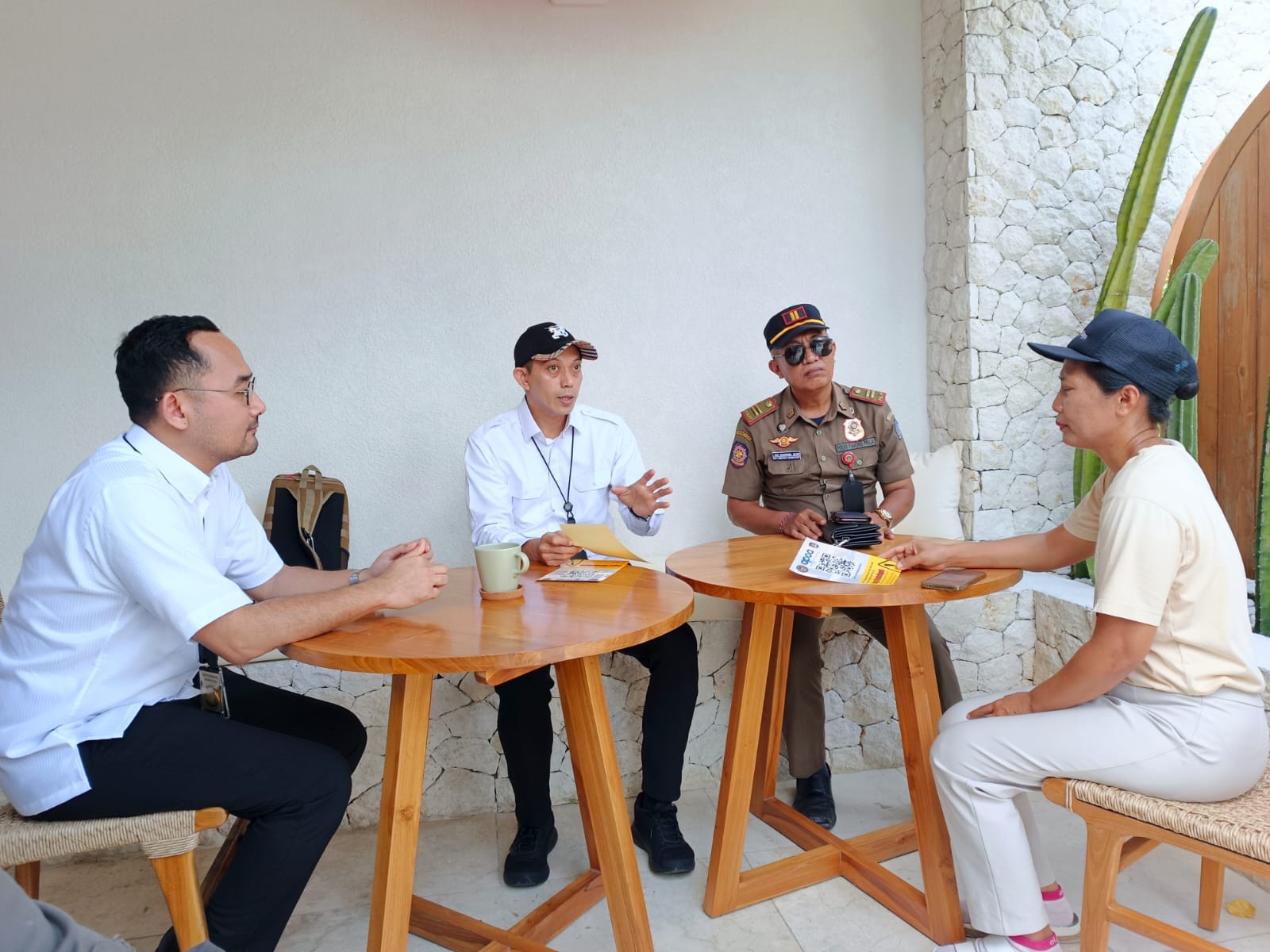 Foto:Ist. Bali Becik: Operasi yang digelar Satgas Bali di sejumlah penginapan.