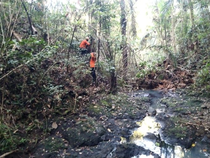 Foto:Ist Berkebun: Tim SAR masih mencari kakek yang dua hari belum kembali dari berkebun.