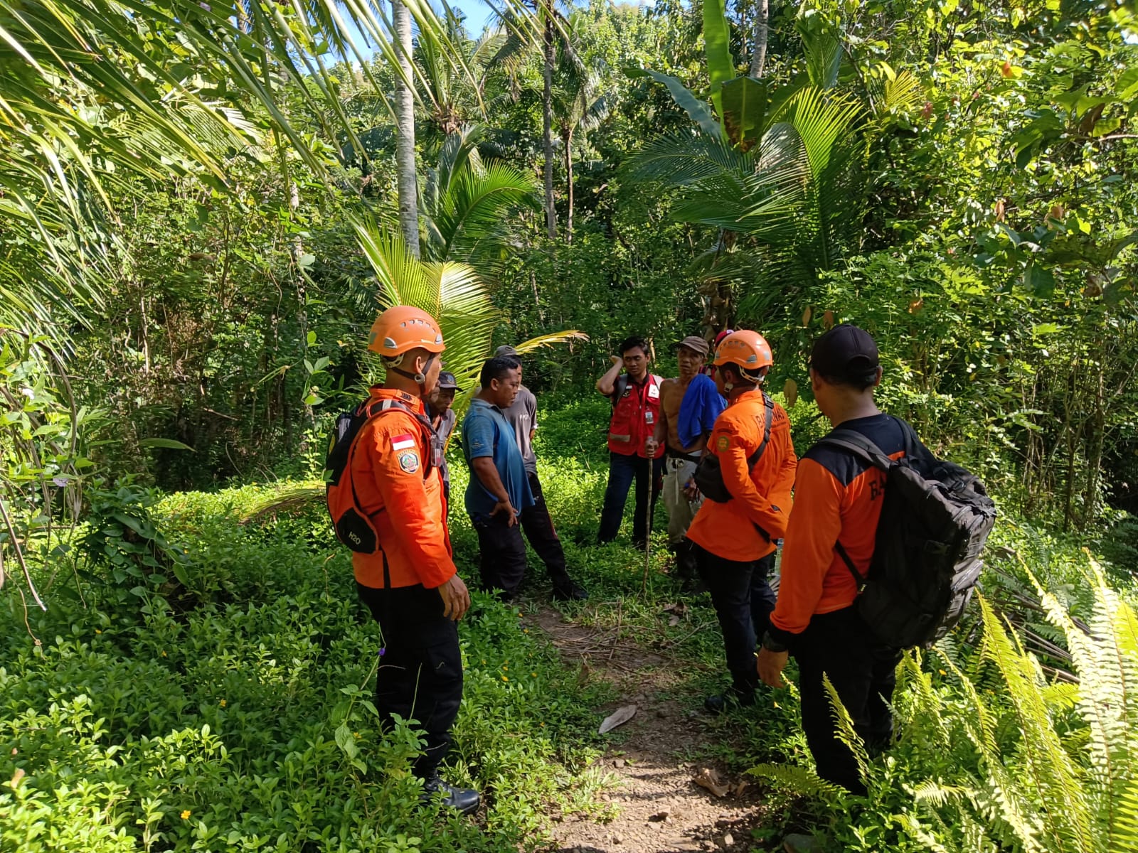 Photo:Ist Gardening: SAR team continues search for elderly man missing for two days after gardening.