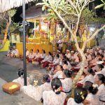 Foto/Ist Piodalan: Bupati Adi saat Arnawa menghadiri acara Piodalan Mejabe Jero di Pura Dalem Sukun, Banjar Muluk Babi, Desa Sangeh, Kecamatan Abiansemal, Badung,