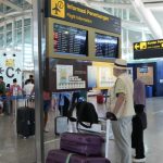 Foto/Ist Normal: Rute penerbangan dari Bandara Ngurah Rai menuju Doha yang sudah kembali berjalan normal.