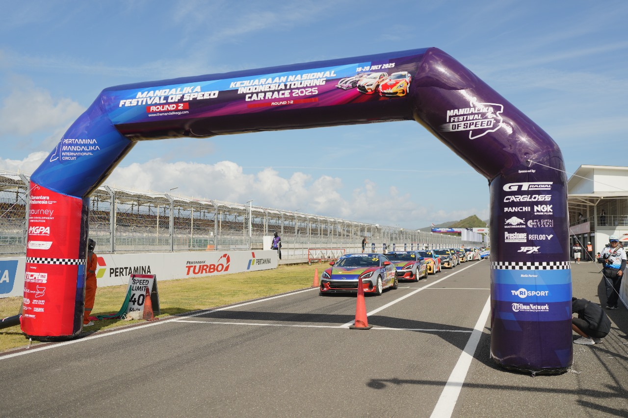 Foto/Ist Sukses: MFoS Putaran Kedua dan Kejurnas ITCR 2025 yang Sukses Digelar di Pertamina Mandalika International Circuit.