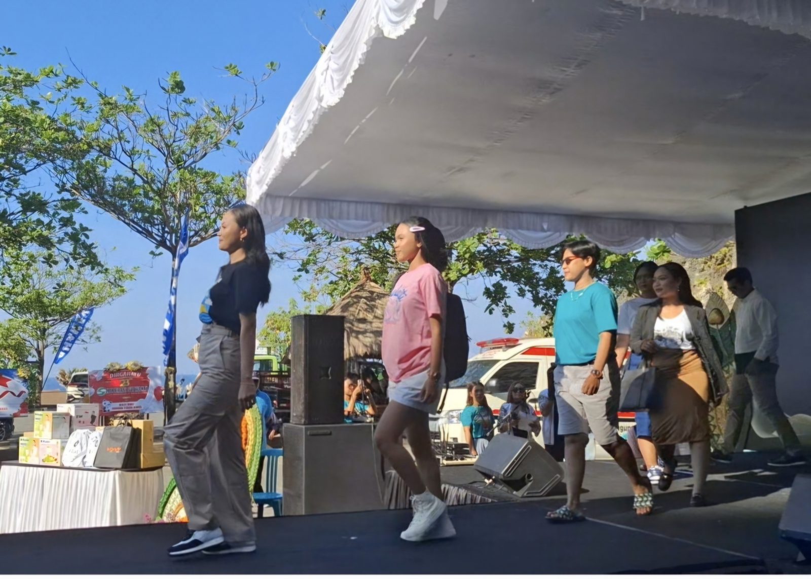 Fashion Show: Officially launching the Gazelle brand.