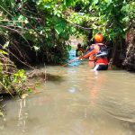 Foto Istimewa Hilang : Personel SAR menggunakan drone thermal dalam pencarian lansia yang dilaporkan hilang di wilayah Mengwi.