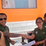 Foto Istimewa Serah Terima: Suasana serah terima UPTD Penyelamatan Wisatawan Kuta Selatan yang diisi kegiatan olahraga fisik.