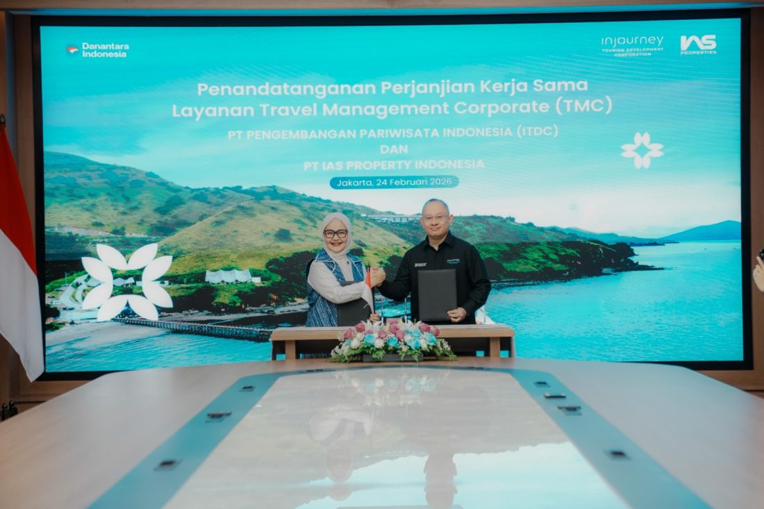 Photo Courtesy ITDC and PT IAS Property Indonesia officially signed a Corporate Travel Management (TMC) Service Agreement, which will remain effective until December 31, 2027.