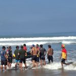 Foto Istimewa Pelatihan: Suasana Pelatihan Gabungan Opersional Jet Ski yang dilakukan Lifeguard Kuta dan Kuta Selatan.