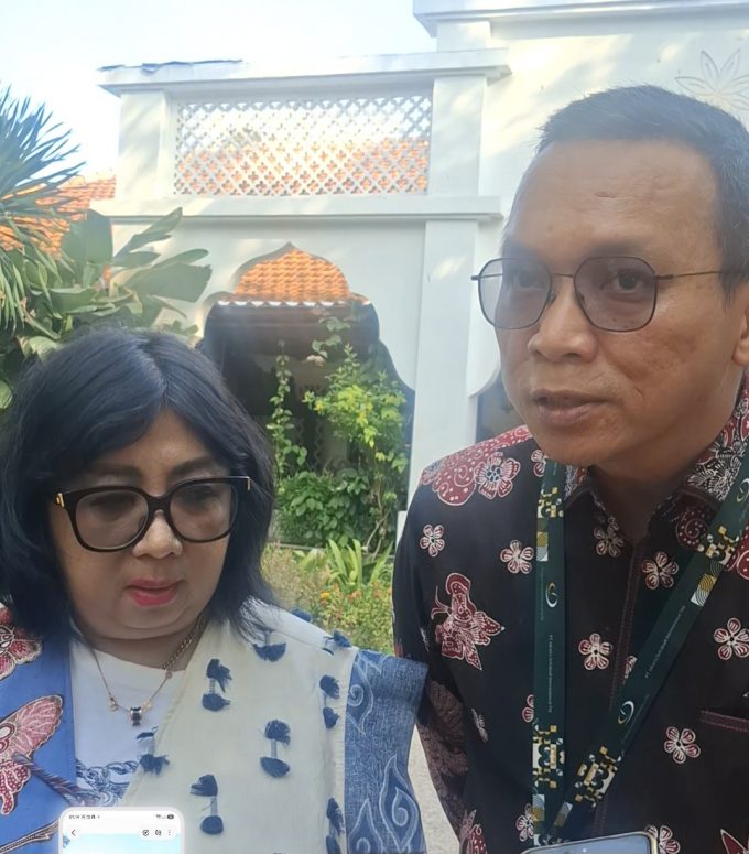 Foto Istimewa General Manager Commercial Property PT Jakarta Setiabudi Internasional (JSI), Stella Kohdong didampingi Robert Aditya Pramana selaku Head of Property Bali Collection saat memaparkan pengembangan Blok C Bali Collection.