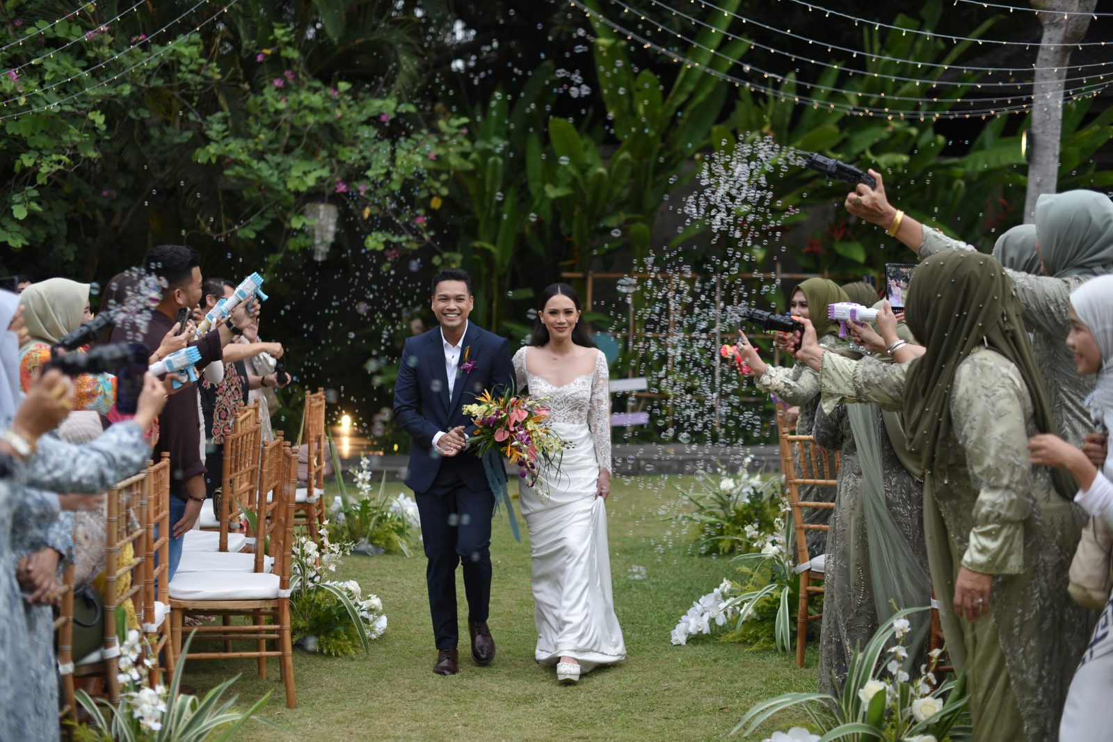 Foto Istimewa Paket wedding lengkap dengan menginap dua malam di vila privat menjadi salah satu penawaran Nakula bagi pasangan yang ingin menggelar destination wedding di Bali.