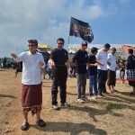Foto Istimewa Lepas Festival: Bupati Badung menaikkan layang-layang menandai pembukaan Sabdha Kite Festival VI.