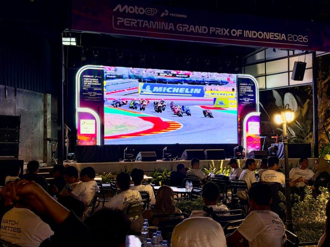 Foto Istimewa Tumbuh: Watch Party Aragón GP 2026 yang digelar di Malang, Minggu (30/8).