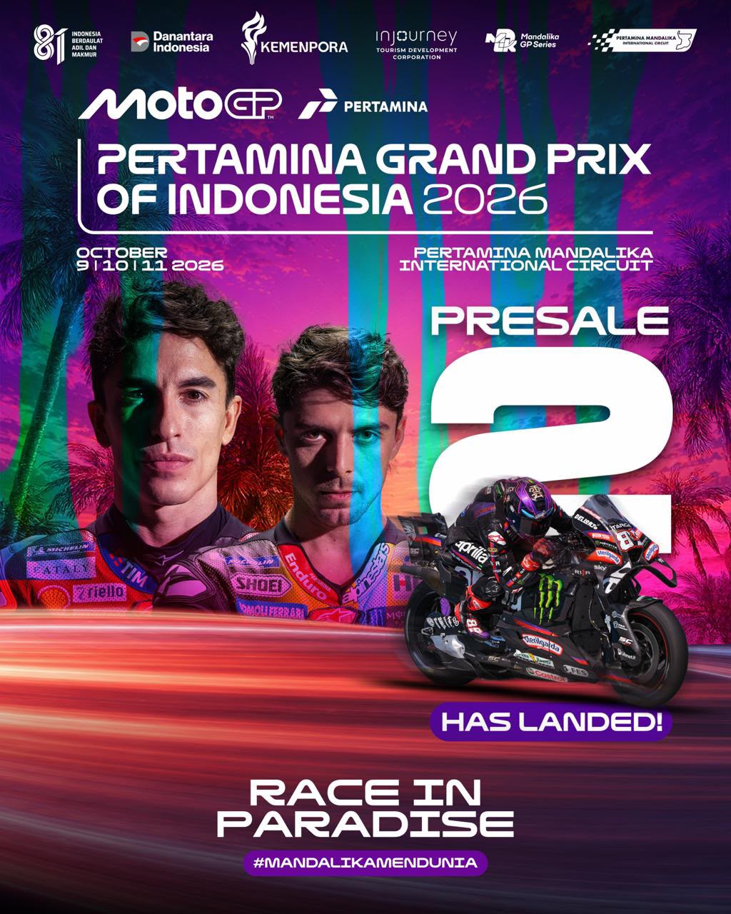 Foto Istimewa Presale: Periode Presale 2 dengan penawaran harga tiket spesial.